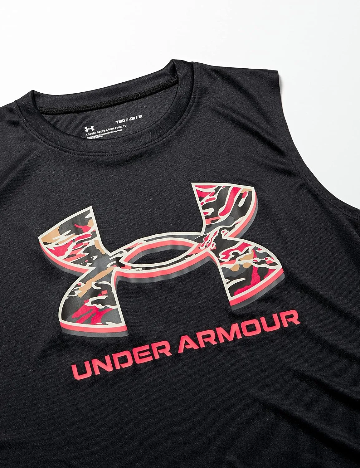 Under Armour Boys' Tech Graphic Muscle T-Shirt