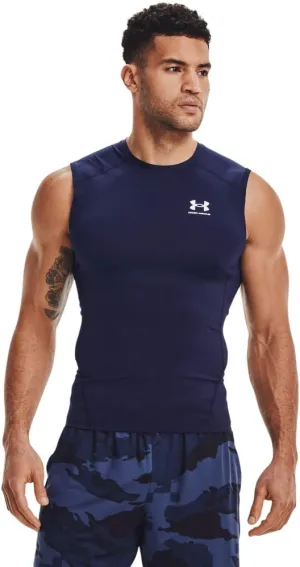 Under Armour Men's HeatGear Compression Sleeveless T-Shirt
