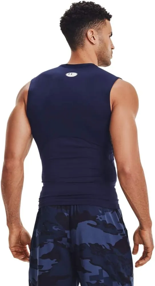 Under Armour Men's HeatGear Compression Sleeveless T-Shirt
