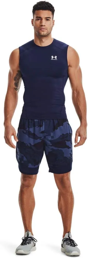 Under Armour Men's HeatGear Compression Sleeveless T-Shirt