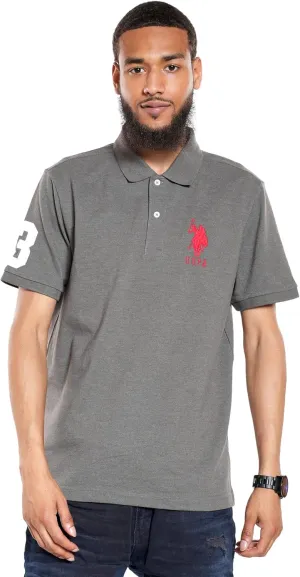 U.S. Polo Assn. Men's Solid Pique Polo Shirt