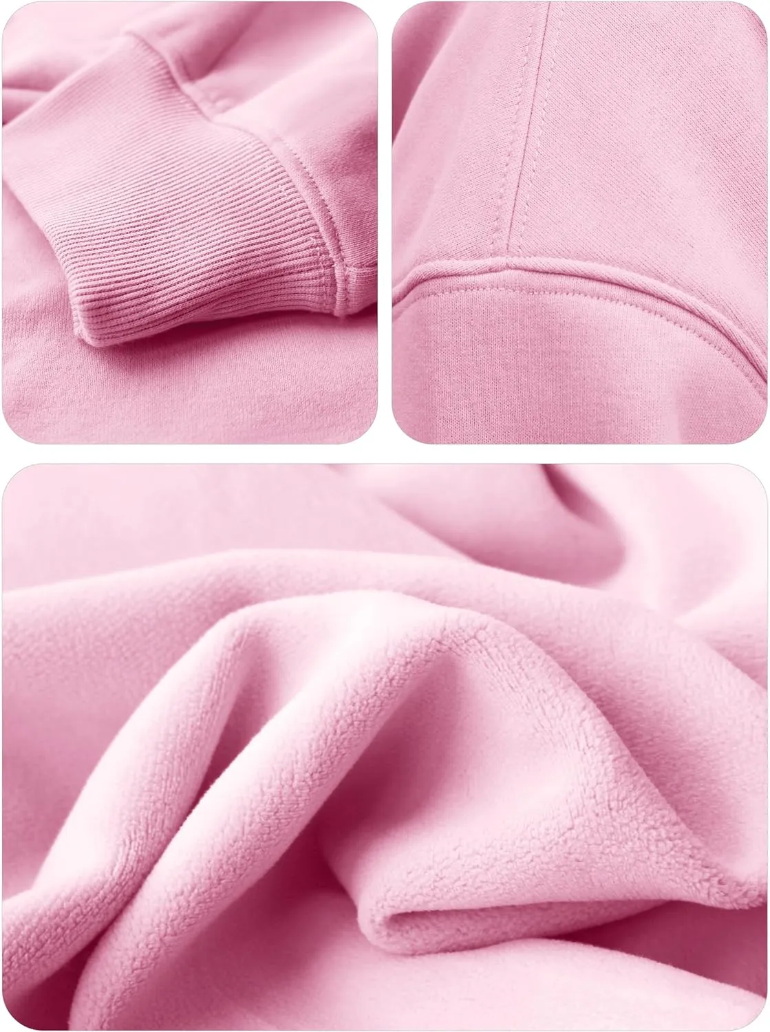 VIUTIL Womens Oversized Hoodies Fleece Loose Hooded Sweatshirt Fall Winter Outfits 2025 Trendy Clothes
