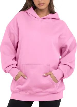 VIUTIL Womens Oversized Hoodies Fleece Loose Hooded Sweatshirt Fall Winter Outfits 2025 Trendy Clothes