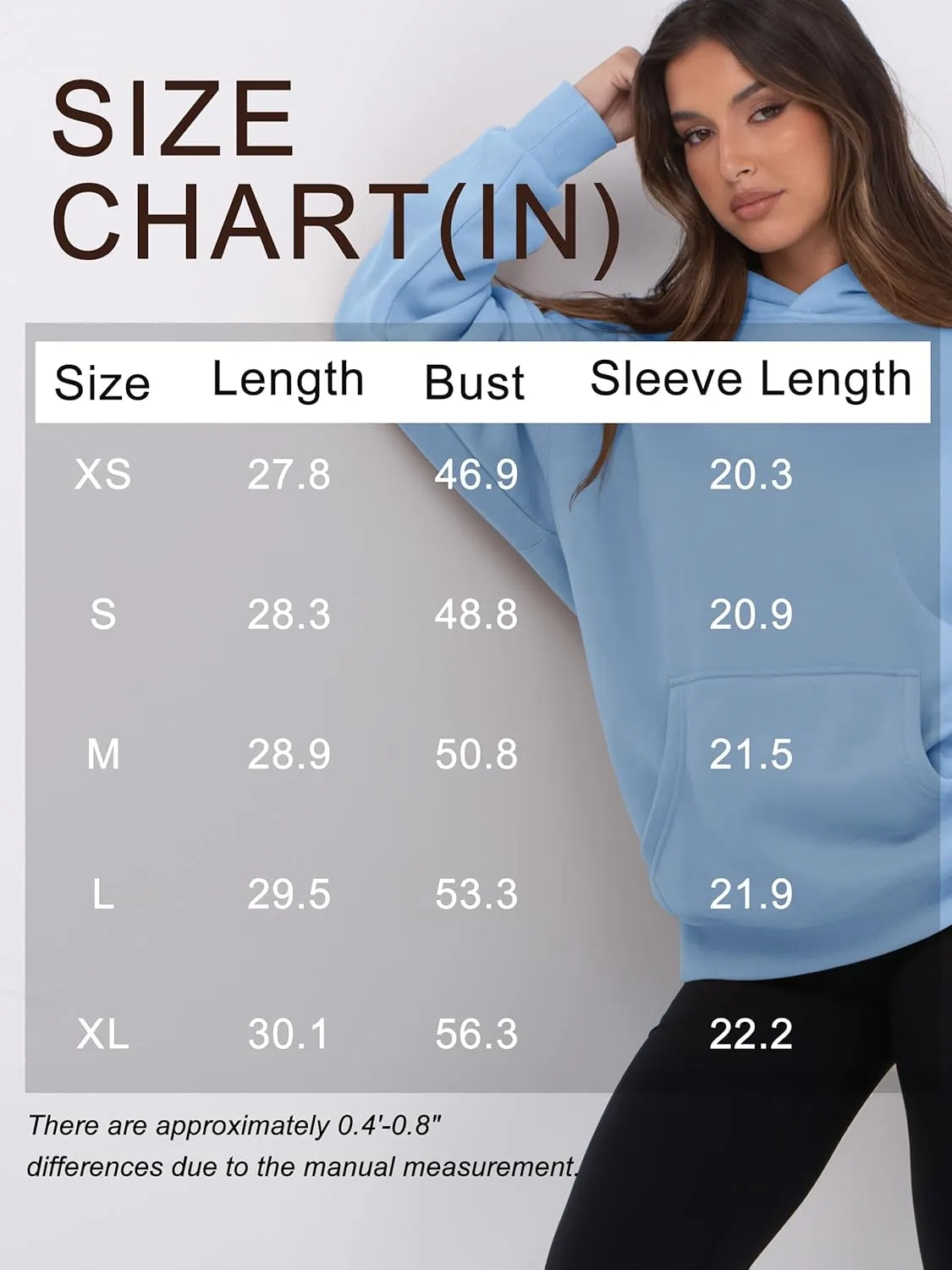 VIUTIL Womens Oversized Hoodies Fleece Loose Hooded Sweatshirt Fall Winter Outfits 2025 Trendy Clothes