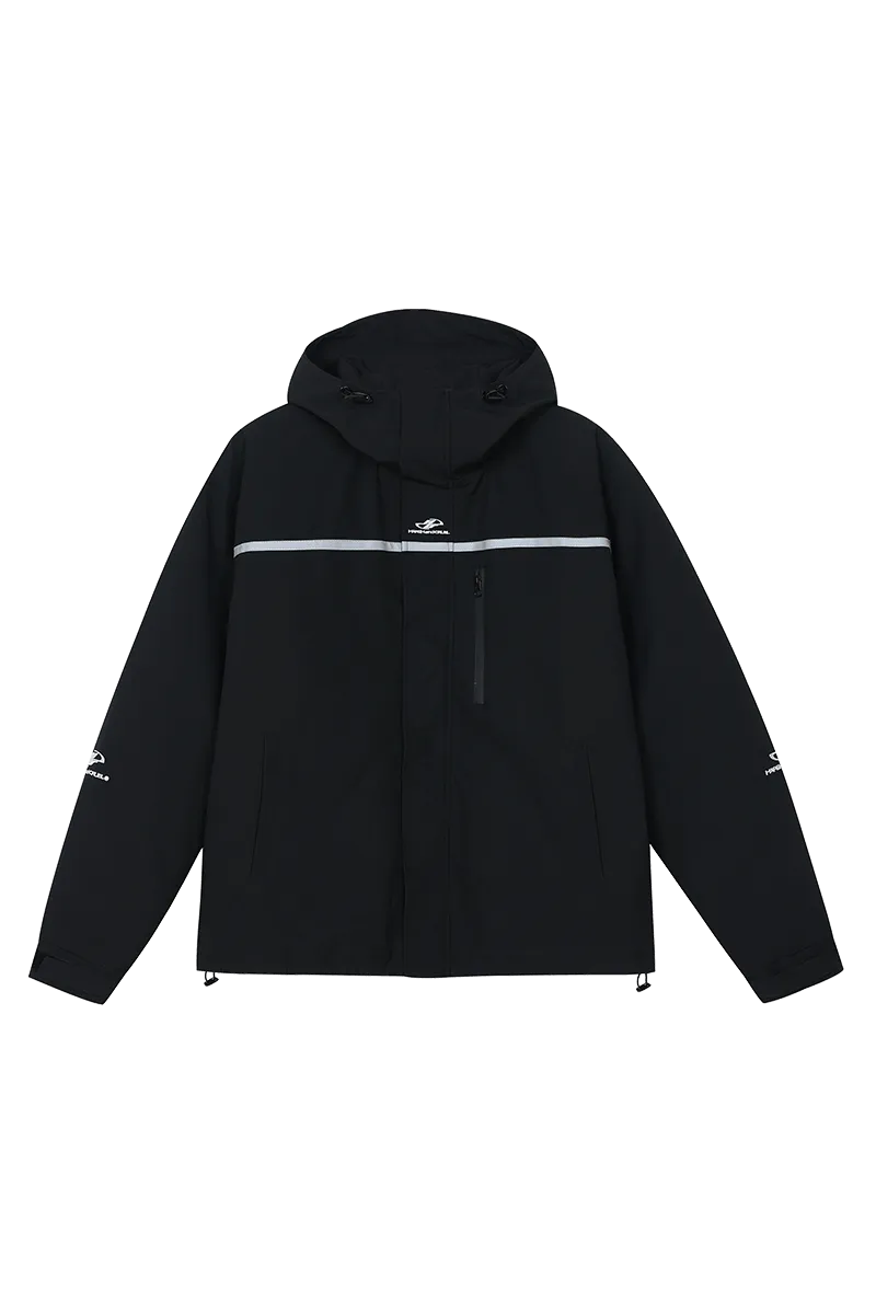 Waterproof Insulated Embroidered Ski Jacket