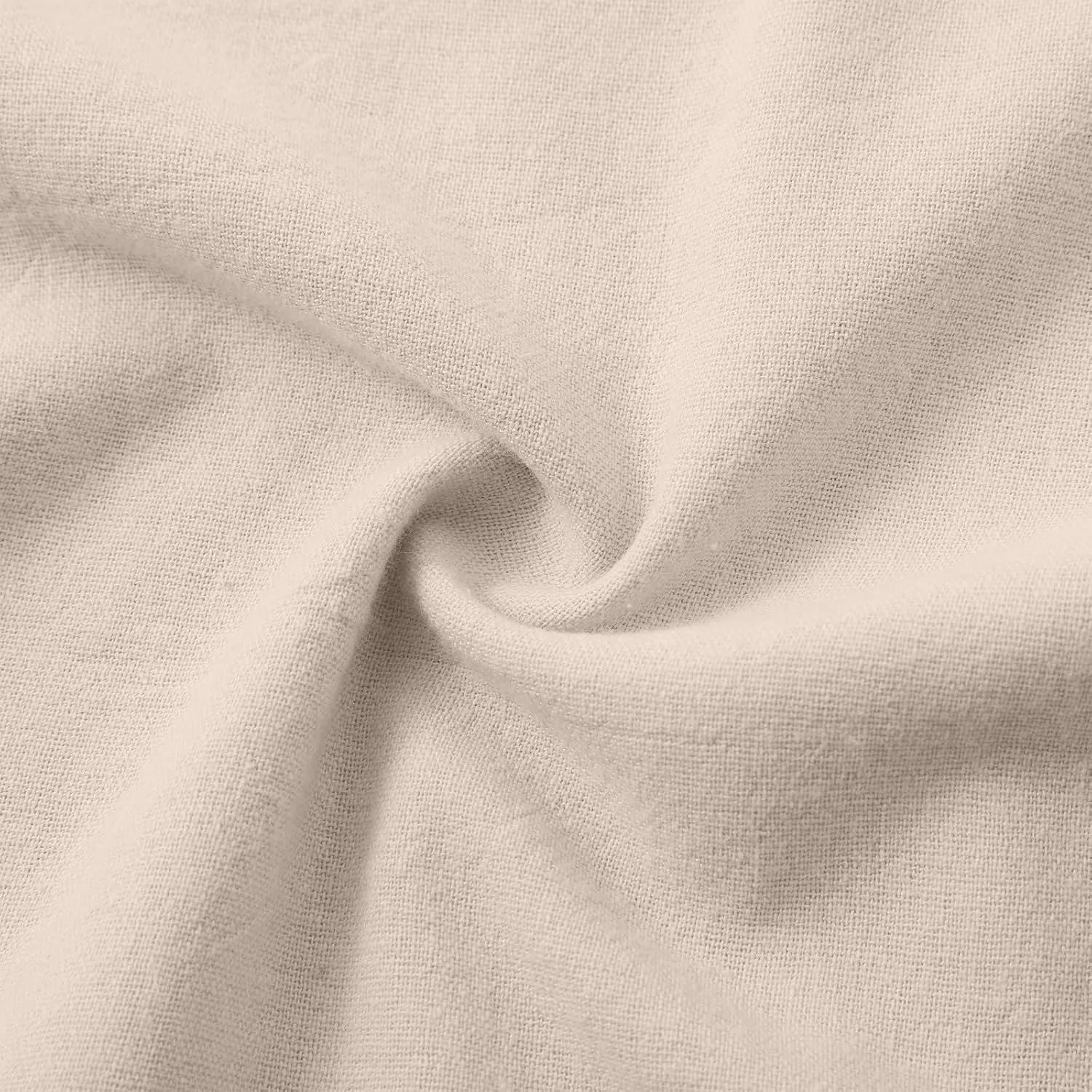 Wide Leg Linen Pants for Women Casual High Waisted Palazzo Crop Pants Lightweight Summer Flowy Trousers with Pockets