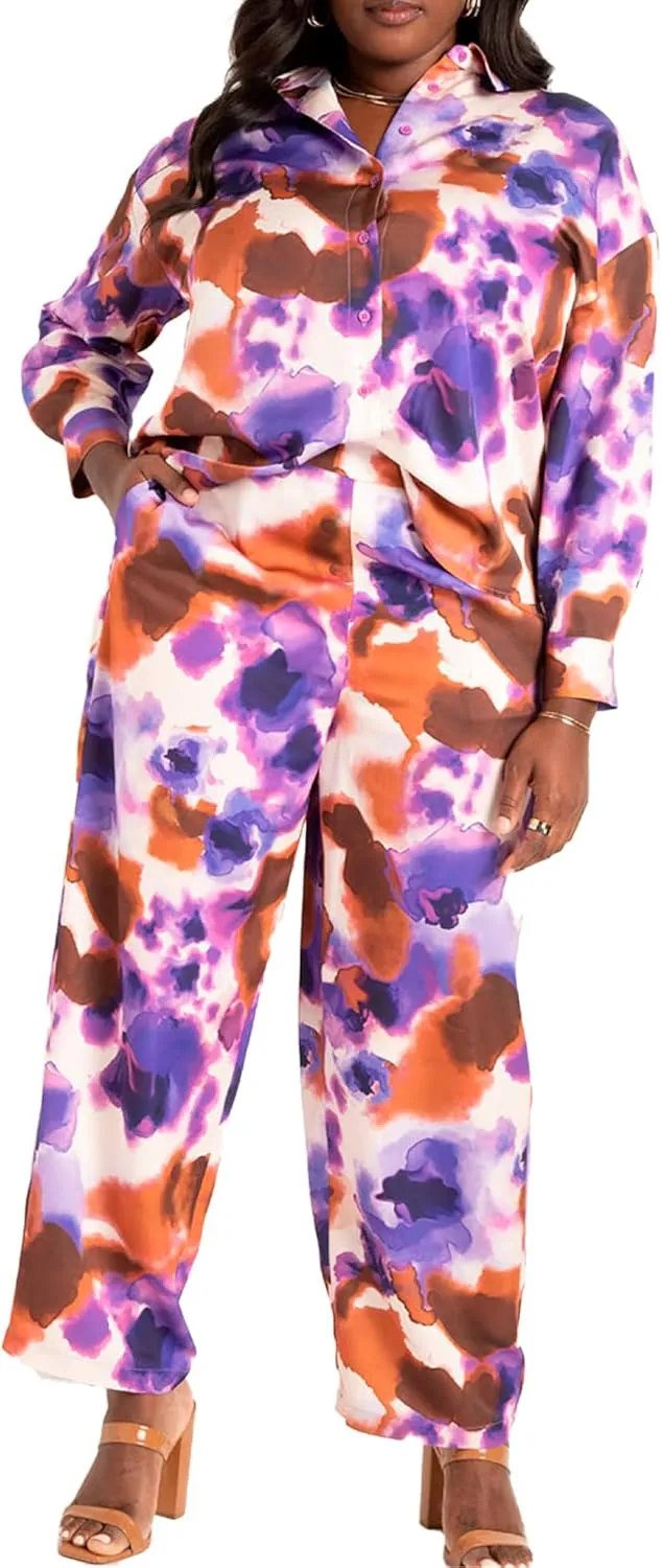 Woman Within Plus Size Long-Sleeve Polo Shirt