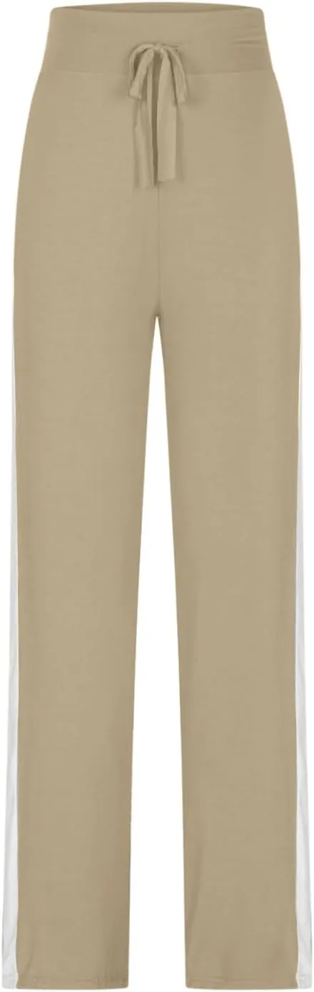Women Yoga Pants Long Modal Comfy Drawstring Trousers Loose Straight Leg Yoga Running Athletic Lounge Pants