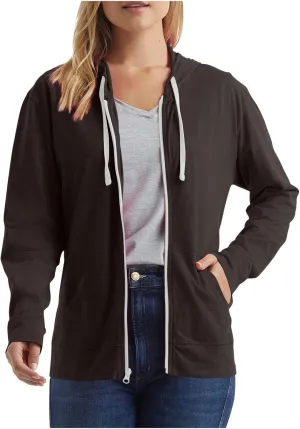 Women Zip Up Hoodies Long Sleeve Hooded Pullover Drawstraing Loose Trendy Sweatshirts with Pocket