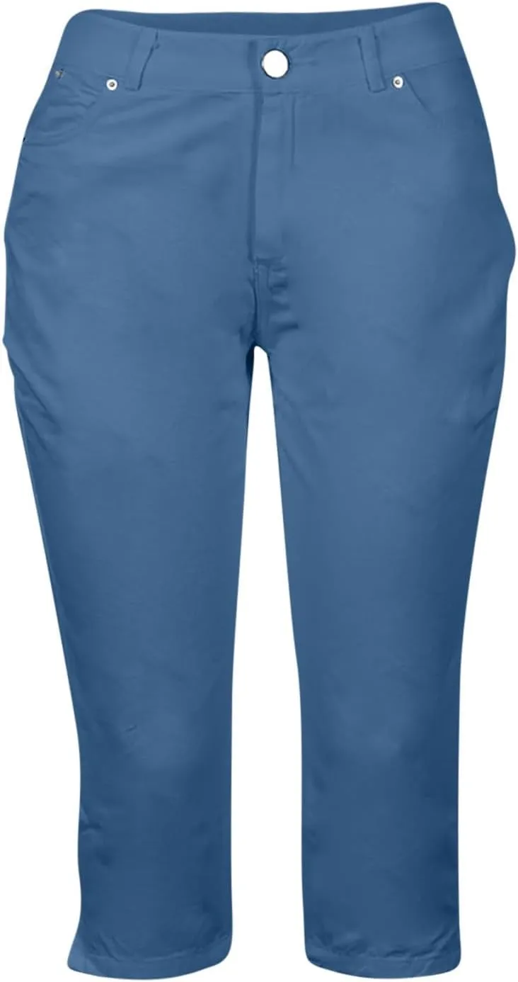 Women's Capri Jeans Skinny Denim Pants Plus Size Capris with Pockets High Waist Summer Pants Cropped Jegging Trousers