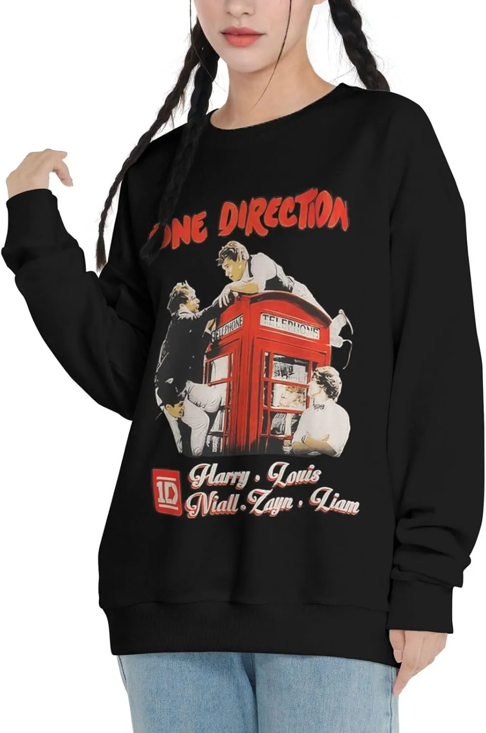 Women'S Long Sleeve Hoodie Tracksuit Casual Fall Clothes For Women Pullover