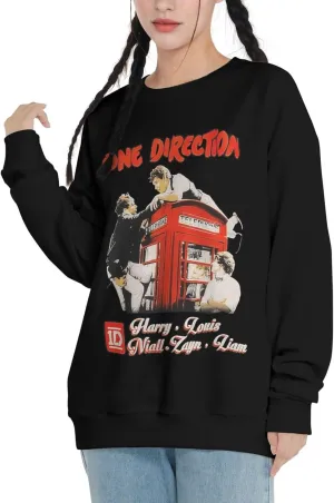 Women'S Long Sleeve Hoodie Tracksuit Casual Fall Clothes For Women Pullover