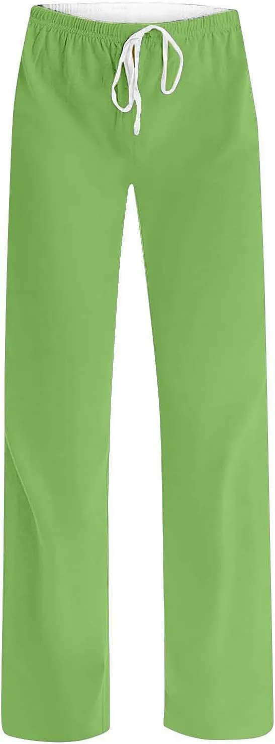 Women's Pajama Pants High Waist Wide Leg Sleep Bottoms Soft Stretchy Comfy Lounge Pant Trouser with Drawstring Pockets