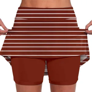 Womens Skorts with High Waist Pockets Tummy Control Plus Size Athletic Sports Pants Skirt Casual Pants for Women