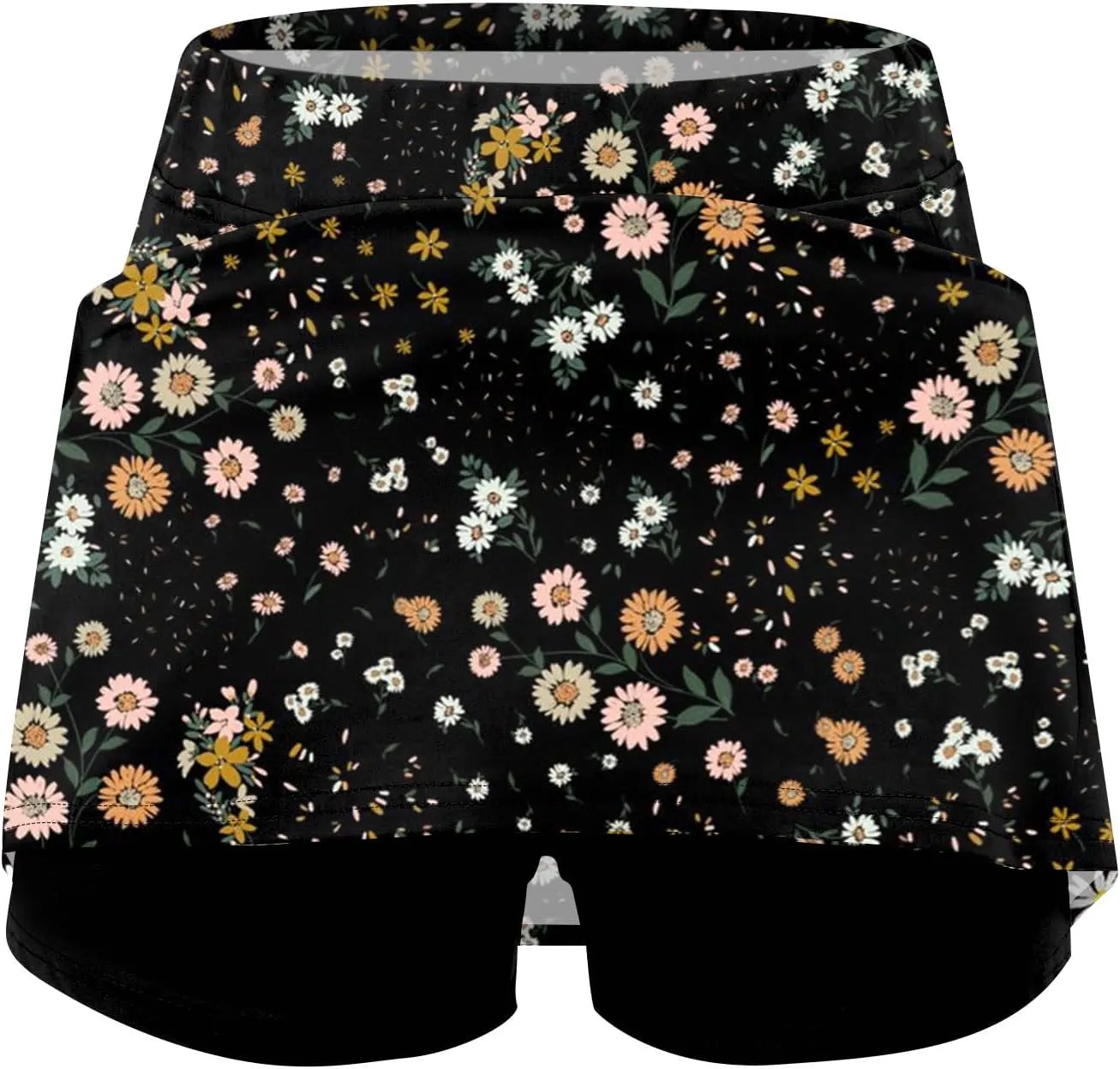 Womens Skorts with Pockets Tennis Skirts for Women Tummy Control Plus Size Skorts High Waist Athletic Shorts