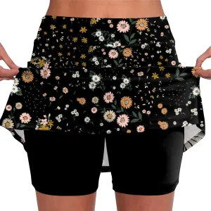 Womens Skorts with Pockets Tennis Skirts for Women Tummy Control Plus Size Skorts High Waist Athletic Shorts