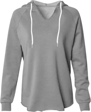 Women's V Neck Hoodies Solid Color Fleece Long Sleeve Pullover Tops Lightweight Drawstring Hooded Sweatshirt Clothes