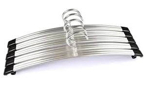 Xyijia Hanger (10 Pieces/Lot Silver Aluminum Alloy Hanger Clothes,Metal Hanger Strong Bearing Capability