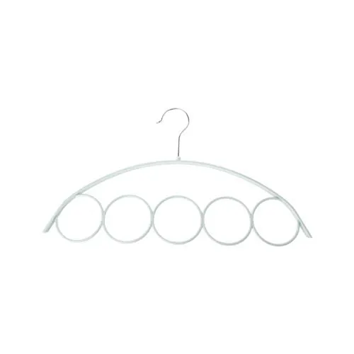 Xyijia Hanger 10Pc 5 Slots Ring Rope Holder Ties Hanger Belt Rack Scarves Hanger Organizer