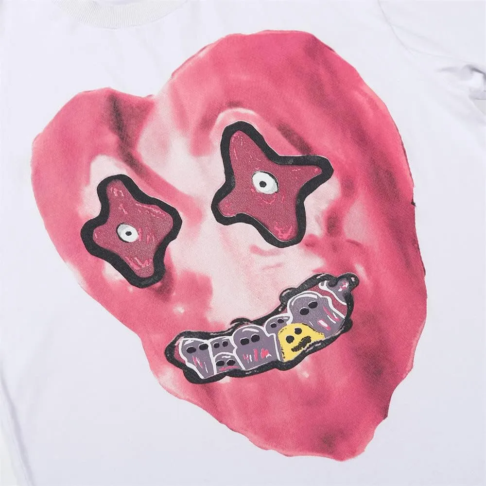 Y2K 90s Vintage Graphic Oversize Shirts Summer Unisex Hipster Printed Casual Tee Streetwear Harajuku Top Tshirt
