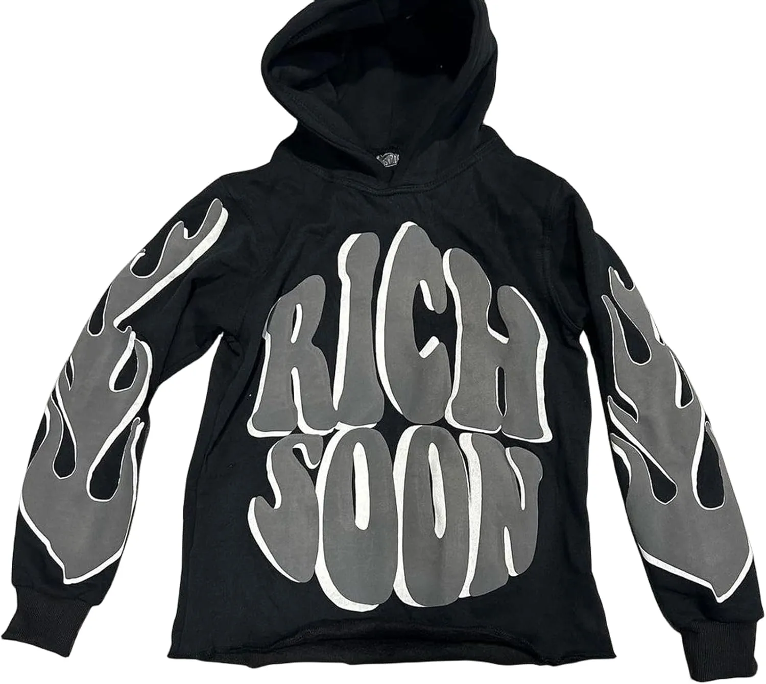 Y2k Hoodie Women Men Pink Spider Puff Letter Print Zip Up Hoodie Pullover Sweatshirt Oversized Grunge Star Jacket