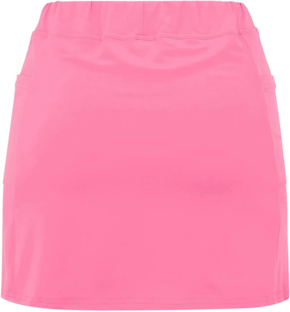 Yoga Skorts for Women Elastic Athletic Tennis Inner Shorts Tummy Control High Waist Strech Sports Skirts with Pockets
